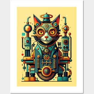 Mechanical Cat Posters and Art